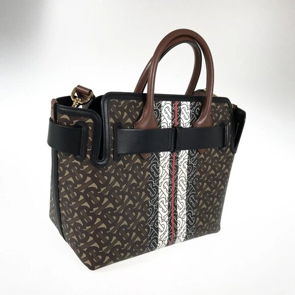 BURBERRY Monogram stripe Hand bag - Picture 4 of 16